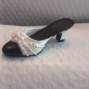 Just The Right Shoe By Raine Pearl Mule Mini Figurine 25010